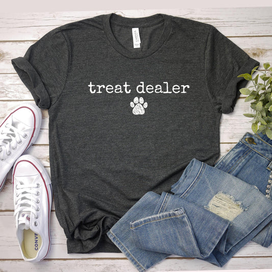 treat dealer shirt, fur parent tshirt dog person dog owner shirt funny dog shirt treat dealer dog shirt pet lover shirt gift for her