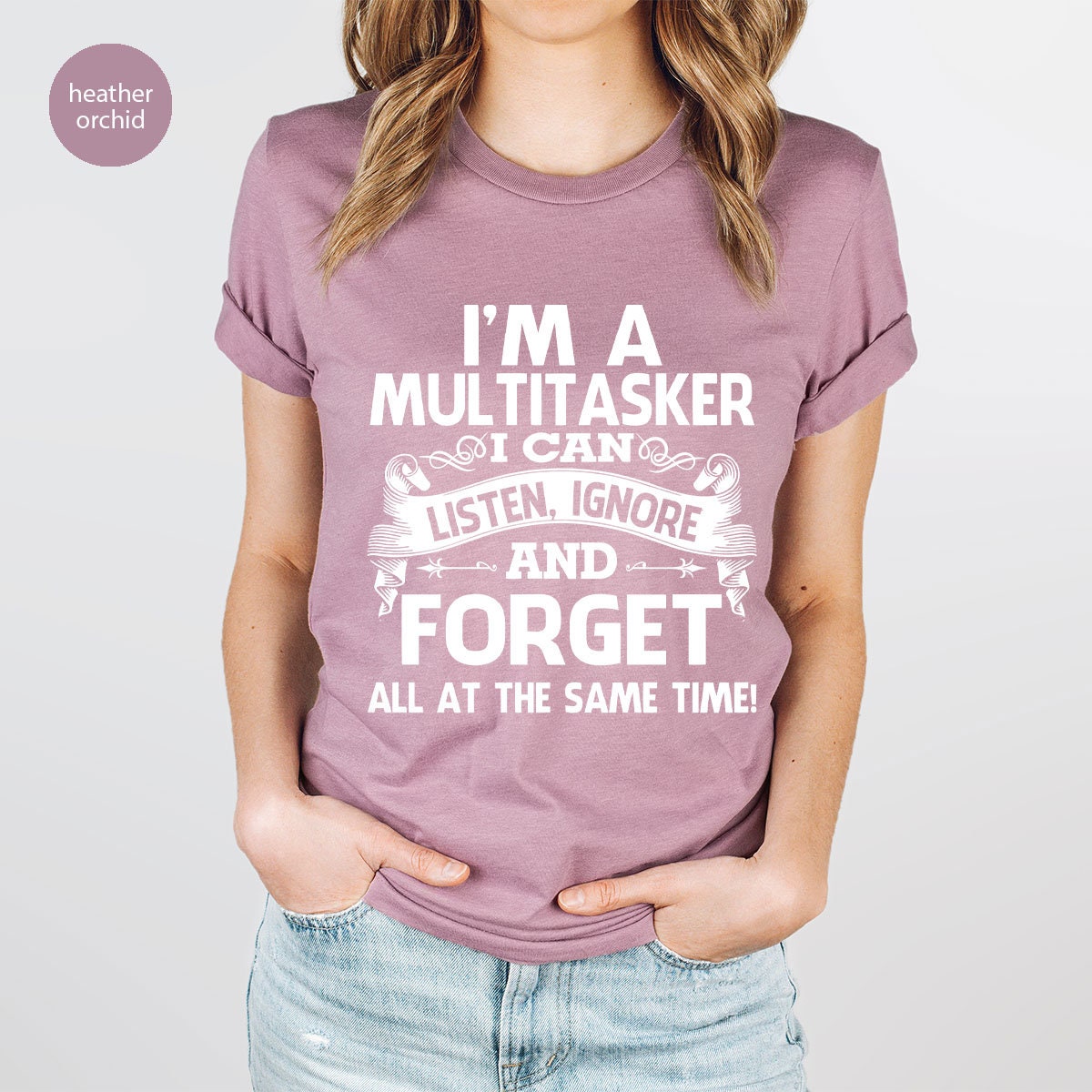 Sarcastic T-Shirt, Careless T Shirt, Attitude Shirt, Funny Awkward TShirt, Sassy Girl Shirt, Dark Humor Shirt, I'm A Multitasker Shirt