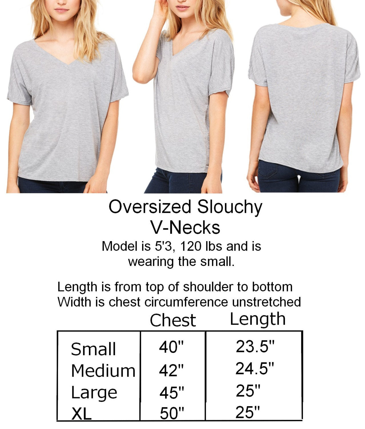 Free Falling Shirt Oversized Slouchy V Neck Tee Loose tshirt hippie boho gift for her