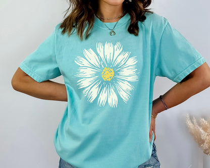 Comfort Colors Daisy Shirt, Wildflower Tshirt , Floral Tshirt, Cute Boho Shirt, Comfort Colors Flower Tshirt, Women's Plant Tee
