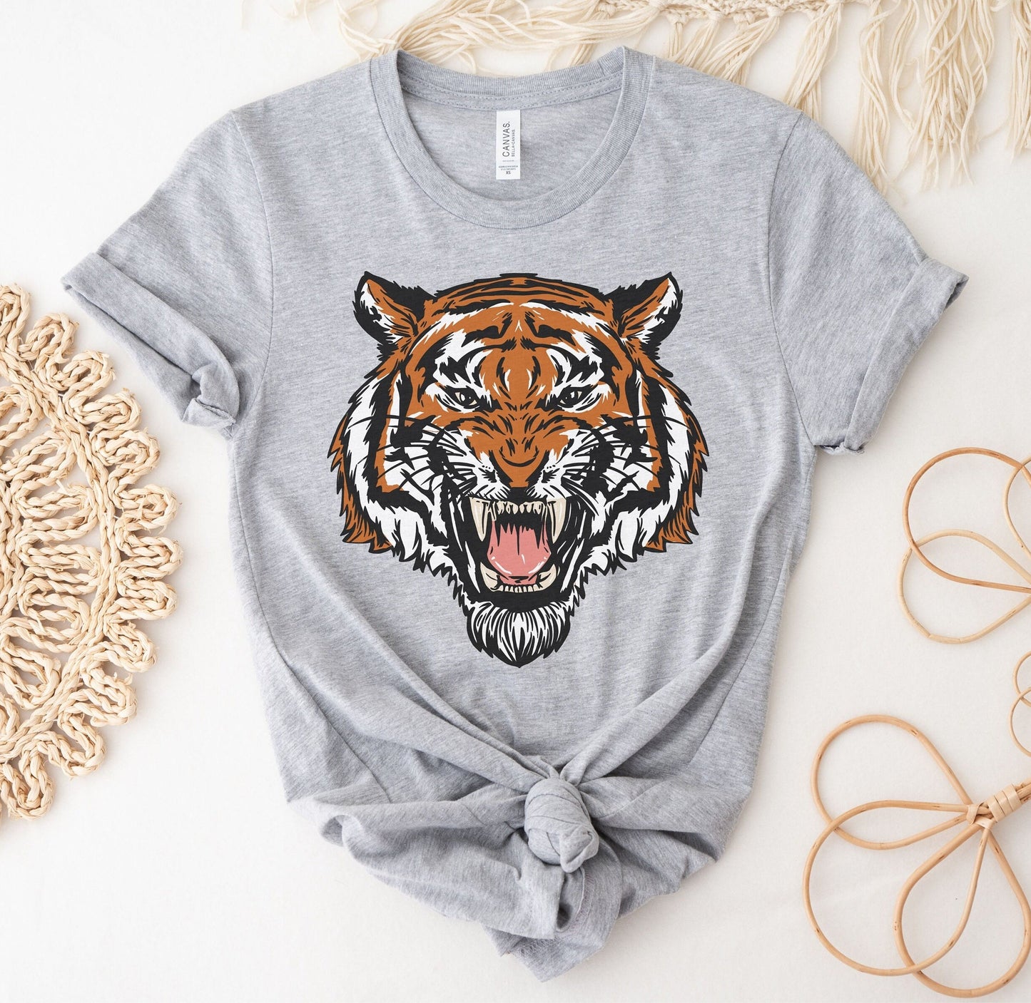 Vintage Tiger Shirt | Tiger Face Shirt | Tiger Shirt | Tiger Face Tee | Animal Shirts for Women | Tiger Tshirt | Tiger Graphic Tee