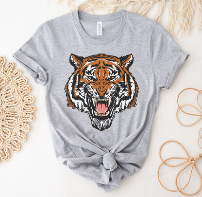 Vintage Tiger Shirt | Tiger Face Shirt | Tiger Shirt | Tiger Face Tee | Animal Shirts for Women | Tiger Tshirt | Tiger Graphic Tee