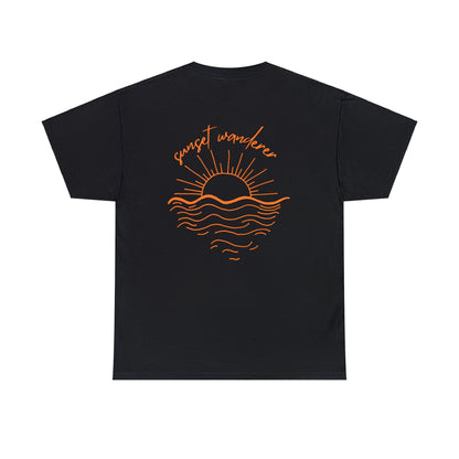 Sunset Tshirt Trendy Beachy Shirts Coconut Girl Clothes Cute Summer Tees Trendy TS Graphics Tee Mermaidcore T-Shirts Oversized Tee Aesthetic