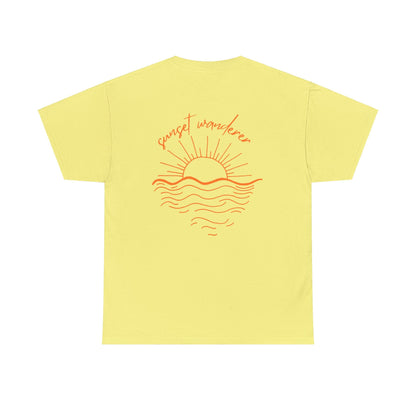 Sunset Tshirt Trendy Beachy Shirts Coconut Girl Clothes Cute Summer Tees Trendy TS Graphics Tee Mermaidcore T-Shirts Oversized Tee Aesthetic